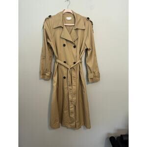 Lovers + Friends Tan Trenchcoat Large